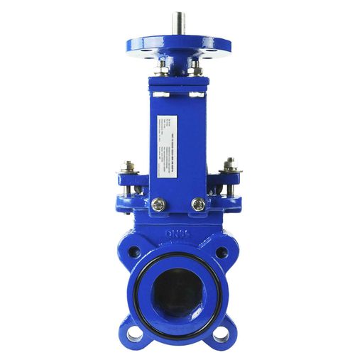 Клапан с гильотинными ножницами - D040-03143 - SIMPLE VALVE, S.L. - с маховиком / для сточных вод / с фланцем