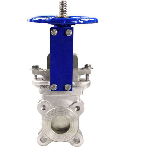 Клапан с гильотинными ножницами - D040-05717 - SIMPLE VALVE, S.L. - с маховиком / для остановки / для сточных вод