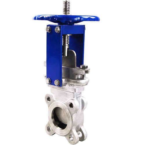 Клапан с гильотинными ножницами - D040-05708 - SIMPLE VALVE, S.L. - с маховиком / для остановки / для сточных вод