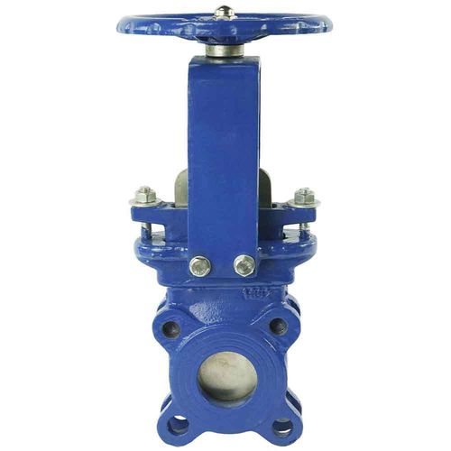 Клапан с гильотинными ножницами - D040-03150 - SIMPLE VALVE, S.L. - с маховиком / для остановки / для сточных вод