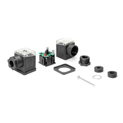 Соединитель для шитья швейных изделий - 611-201 series - nass magnet GmbH - для источника электропитания / прямоугольный / M16