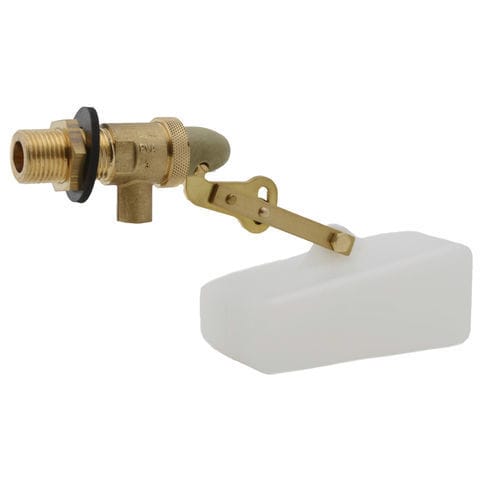 Клапан с плавающим сферическим золотником - 8ADBL3 - PVA Schwimmerventile GmbH - с поплавком / для воды / из никелевой латуни