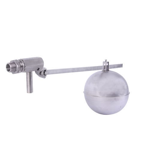Клапан с плавающим сферическим золотником - 700VA - PVA Schwimmerventile GmbH - с поплавком / для воды / резьбовой