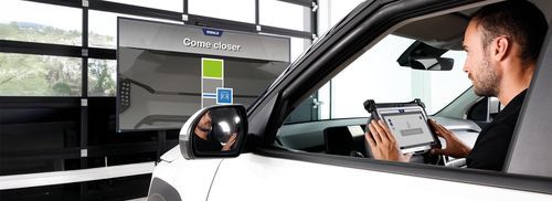 Комплекс для калибровки ADAS для легковых автомобилей - TechPRO&reg; Digital ADAS 2.0 Extra - MAHLE Service Solutions - для коммерческого транспортного средства