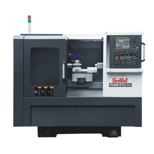 Токарный станок ЧПУ - FTL300 Flash  - Nanjing Genvan Intelligent Equipment Co. Ltd. - плоскостной / A2-5 / 12 инструментов