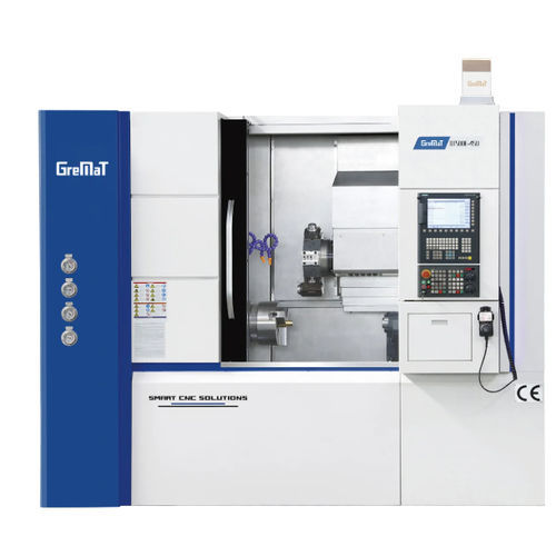 Токарный станок ЧПУ - DT500E-450 - Nanjing Genvan Intelligent Equipment Co. Ltd. - 4 оси / A2-6 / 12 инструментов