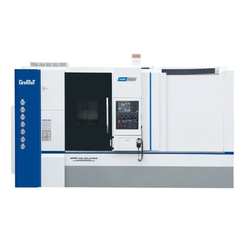 Токарный станок ЧПУ - DT500E-1500 - Nanjing Genvan Intelligent Equipment Co. Ltd. - 4 оси / наклонная станина / A2-6