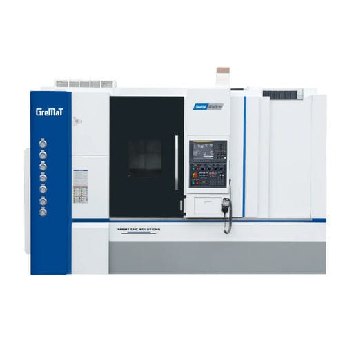 Токарный станок ЧПУ - DT500ES-900 - Nanjing Genvan Intelligent Equipment Co. Ltd. - 3 оси / наклонная станина / с двумя стержнями