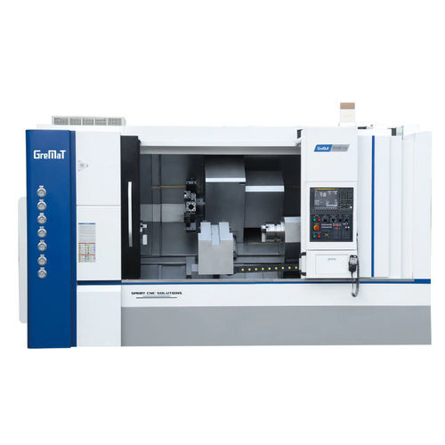 Токарный станок ЧПУ - DT500ES-1500 - Nanjing Genvan Intelligent Equipment Co. Ltd. - 3 оси / наклонная станина / с двумя стержнями