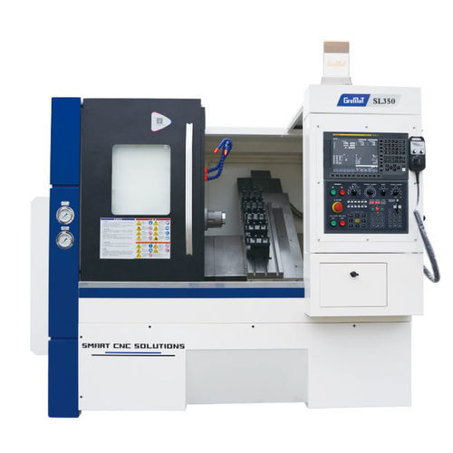 Токарный станок ЧПУ - SL350 - Nanjing Genvan Intelligent Equipment Co. Ltd. - 2 оси / наклонная станина / A2-5