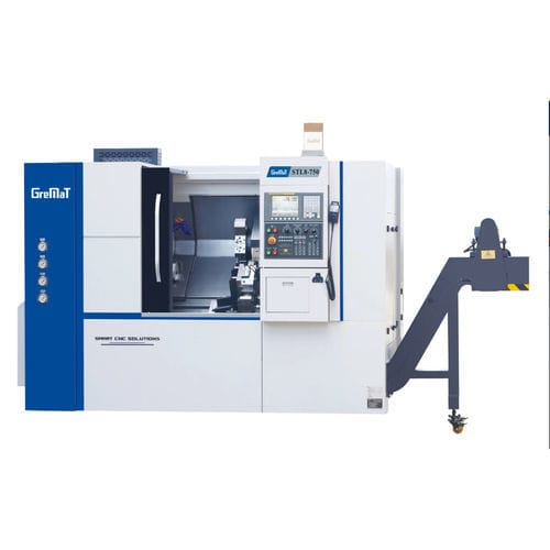 Токарный станок ЧПУ - STL8-750 - Nanjing Genvan Intelligent Equipment Co. Ltd. - 2 оси / наклонная станина / A2-6