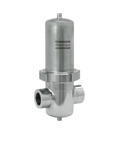 Однокартриджный картер для фильтра - IFH - Atlas Copco Process Filtration - для жидкостей / для газа / из нержавеющей стали