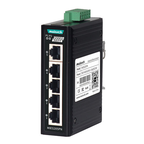 Неуправляемый коммутатор Ethernet - MIES205PN - Maisvch - 5 портов / 10/100BaseT(X) / ProfiNet