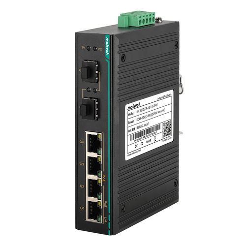 Неуправляемый коммутатор Ethernet - MIEN3206GP-2GF-4GTPoE - Maisvch - 6 портов / уровня 2 / гигабит