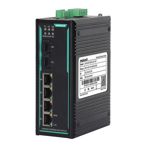 Управляемый коммутатор Ethernet - MISCOM7206G-2GF-4GT - Maisvch - 6 портов / уровня 2 / гигабит