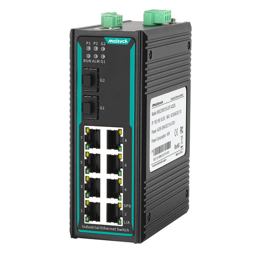 Управляемый коммутатор Ethernet - MISCOM7210-2GF - Maisvch - 10 портов / 10/100BaseT(X) / уровня 2