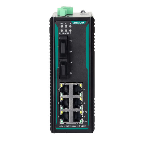 Управляемый коммутатор Ethernet - MIEN5208-2F series - Maisvch - 8 портов / 10/100BaseT(X) / уровня 2