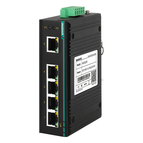 Неуправляемый коммутатор Ethernet - MIEN2205 series - Maisvch - 5 портов / уровня 2 / на DIN-рейке