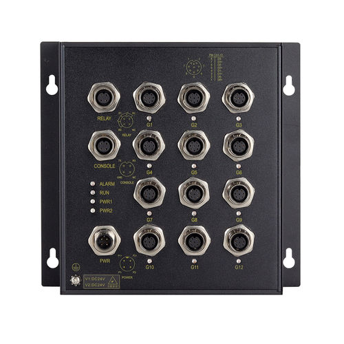 Управляемый коммутатор Ethernet - Admas7212G-M12-12GT series - Maisvch - 12 портов / уровня 2 / гигабит