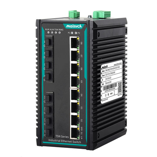 Управляемый коммутатор Ethernet - MISCOM8216TSN-4XGF-4GF-8GT series - Maisvch - 16 портов / уровня 3 / гигабит