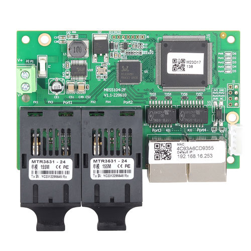 Управляемый коммутатор Ethernet - MES5104-2F - Maisvch - 4 порта / уровня 2 / встроенный