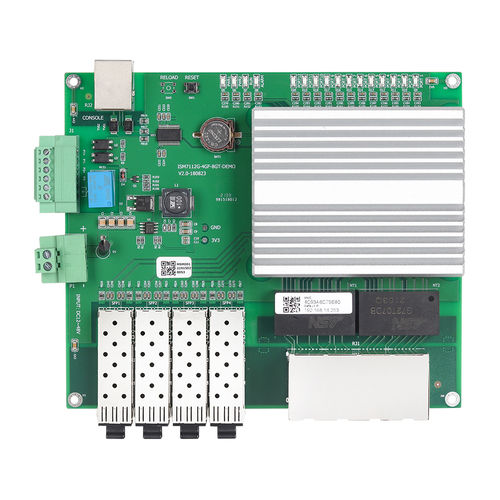 Управляемый коммутатор Ethernet - MES7112G-4GF-8GT - Maisvch - 12 портов / уровня 2 / гигабит
