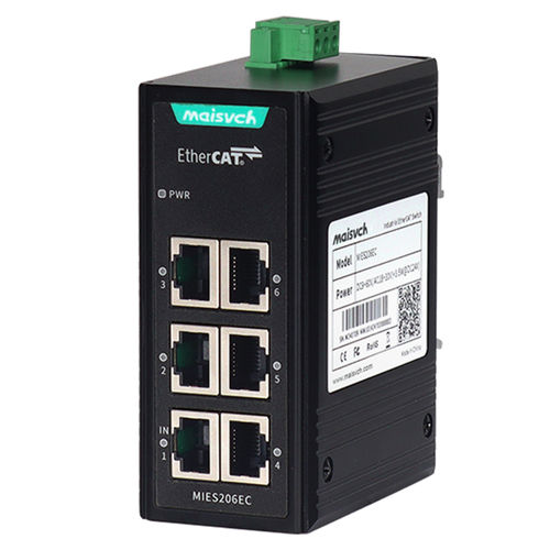 Неуправляемый коммутатор Ethernet - MIES206EC - Maisvch - 6 портов / уровня 2 / на DIN-рейке