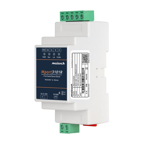 Консольный сервер RS-485 - Mport3101R - Maisvch - ModBUS RTU / RS232 / Modbus TCP