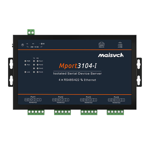 Консольный сервер ModBUS RTU - Mport3104-I - Maisvch - RS422/RS485 / Modbus TCP / RJ45
