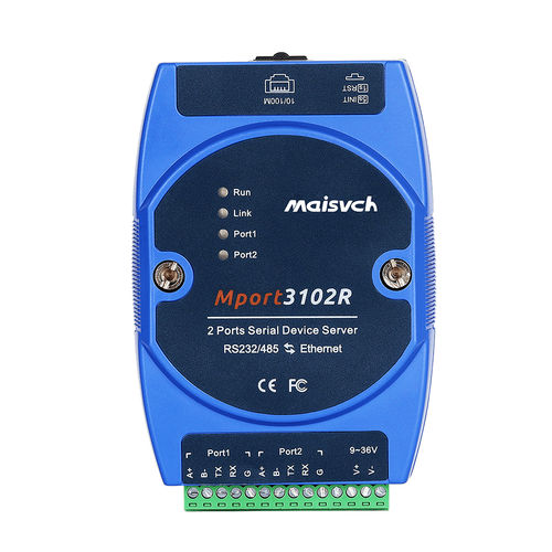 Консольный сервер RS-232 - Mport3102R - Maisvch - ModBUS RTU / RS-422 / Modbus TCP