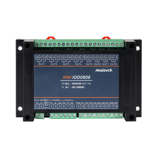 Цифровой модуль входа/выхода - MW-IOD0808 - Maisvch - RS-485 / ModBUS RTU / RS232