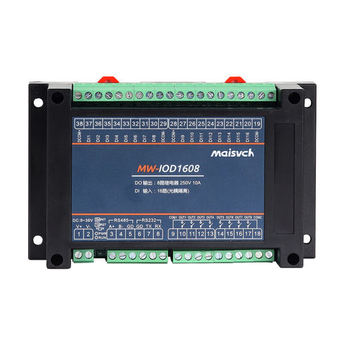 Цифровой модуль входа/выхода - MW-IOD1608 - Maisvch - RS-485 / ModBUS RTU / RS232