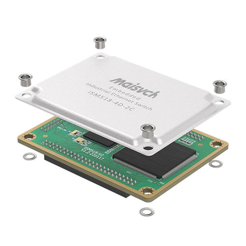 Управляемый модуль переключателей Ethernet - ISM518-4D-2C - Maisvch - 8 портов / уровня 2 / последовательный
