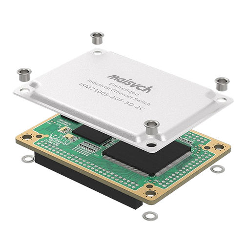 Управляемый модуль переключателей Ethernet - ISM7100S-2GF-3D-2C - Maisvch - 10 портов / уровня 2 / Gigabit Ethernet