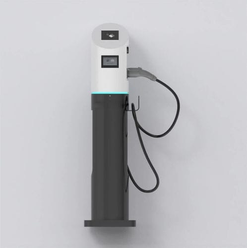 Станция подзарядки для электрических транспортных средств - EMS106 - Tecoo Electronics - AC / напольная / 1 зарядный кабель