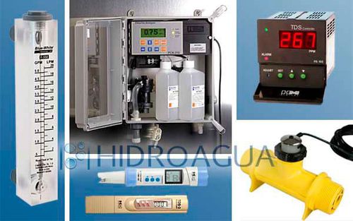 Устройство наблюдения качества воды - GRUPO COMERCIALIZADOR HIDROAGUA, S.A. DE C.V. - pH / проводимость / озона