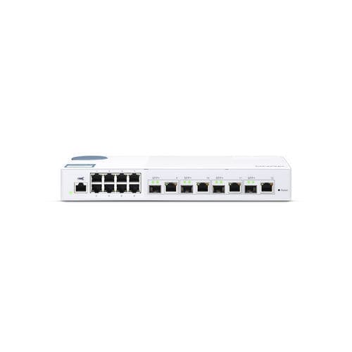 Управляемый коммутатор Ethernet - QSW-M408-4C - QNAP - 12 портов / уровня 2 / 2,5 GbE