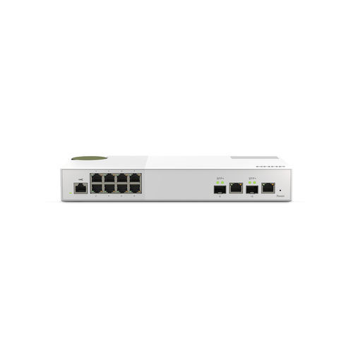 Управляемый коммутатор Ethernet - QSW-M2108-2C - QNAP - 10 портов / уровня 2 / 2,5 GbE