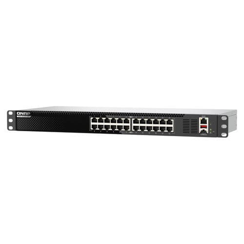Управляемый коммутатор Ethernet - QSW-M3224-24T - QNAP - 24 порта / Gigabit Ethernet / уровня 3