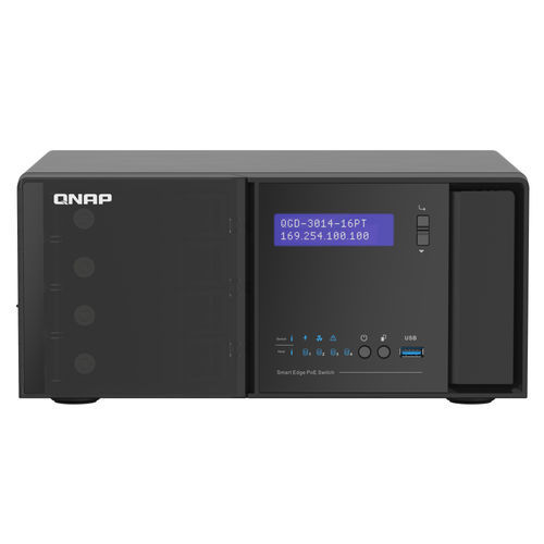 Управляемый коммутатор Ethernet - QGD-3014-16PT - QNAP - 16 портов / уровня 2 / гигабит