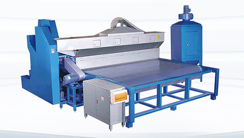 Горизонтальный пескоструйный аппарат - ZDS series - Shandong Truetec Machinery Co., Ltd. - автоматический / под давлением / для стекла