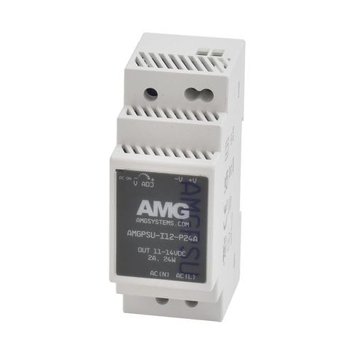 Источник электропитания на DIN-рейке - AMGPSU-I12-P24A  - AMG Systems - AC/DC / регулируемый / с защитой от сверхнагрузок