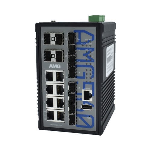 Управляемый коммутатор Ethernet - AMG560-8G-8S-4XS  - AMG Systems - 20 портов / уровня 2 / Gigabit Ethernet