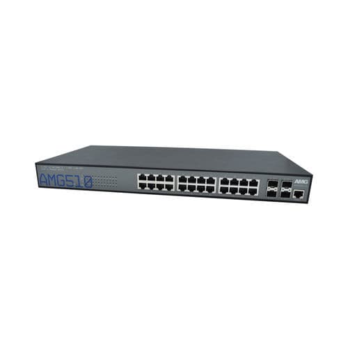 Управляемый коммутатор Ethernet - AMG510-24G-4XS - AMG Systems - 28 портов / Gigabit Ethernet / гигабит