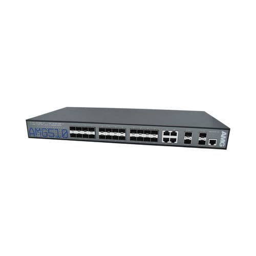 Управляемый коммутатор Ethernet - AMG510-4G-24S-4XS - AMG Systems - 32 порта / Gigabit Ethernet / гигабит