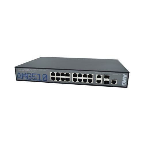 Управляемый коммутатор Ethernet - AMG510-16GAT-2C-P290 - AMG Systems - 18 портов / Gigabit Ethernet / уровня 3