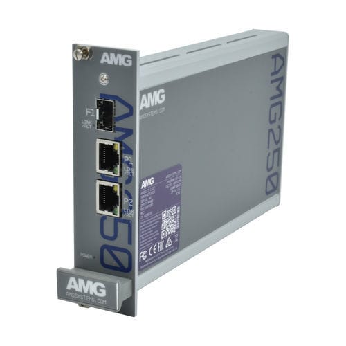 Преобразователь среда - AMG250R-2G-1S - AMG Systems - Ethernet / Gigabit Ethernet / компактный
