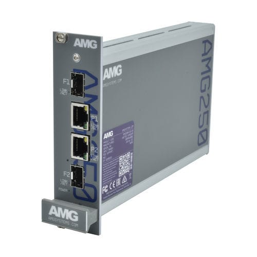 Преобразователь среда - AMG250R-2G-2S  - AMG Systems - мощности / Gigabit Ethernet / монтированный в стойку
