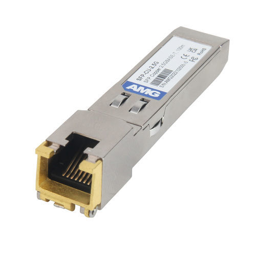 Приемопередатчик Ethernet - SFP-CU-2.5G - AMG Systems - для наблюдения / SFP / для передачи данных
