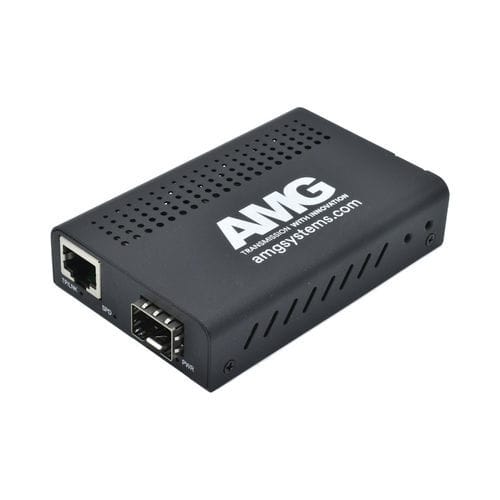 Преобразователь среда - AMG210M-1G-1S - AMG Systems - среда Ethernet / Gigabit Ethernet / компактный
